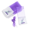 thumbnail image 3 of 25 bolsitas vacías de lavanda con estampado floral, bolsitas de fragancia para dormir relajante (morado claro), 3 of 7
