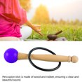 thumbnail image 2 of Percussion Stick,  Bowl Mallet Fine Workmanship Wood Handle Strong Clear Beautiful Sound Comfortable Feel With Rubber Ring For Replacement, 2 of 7