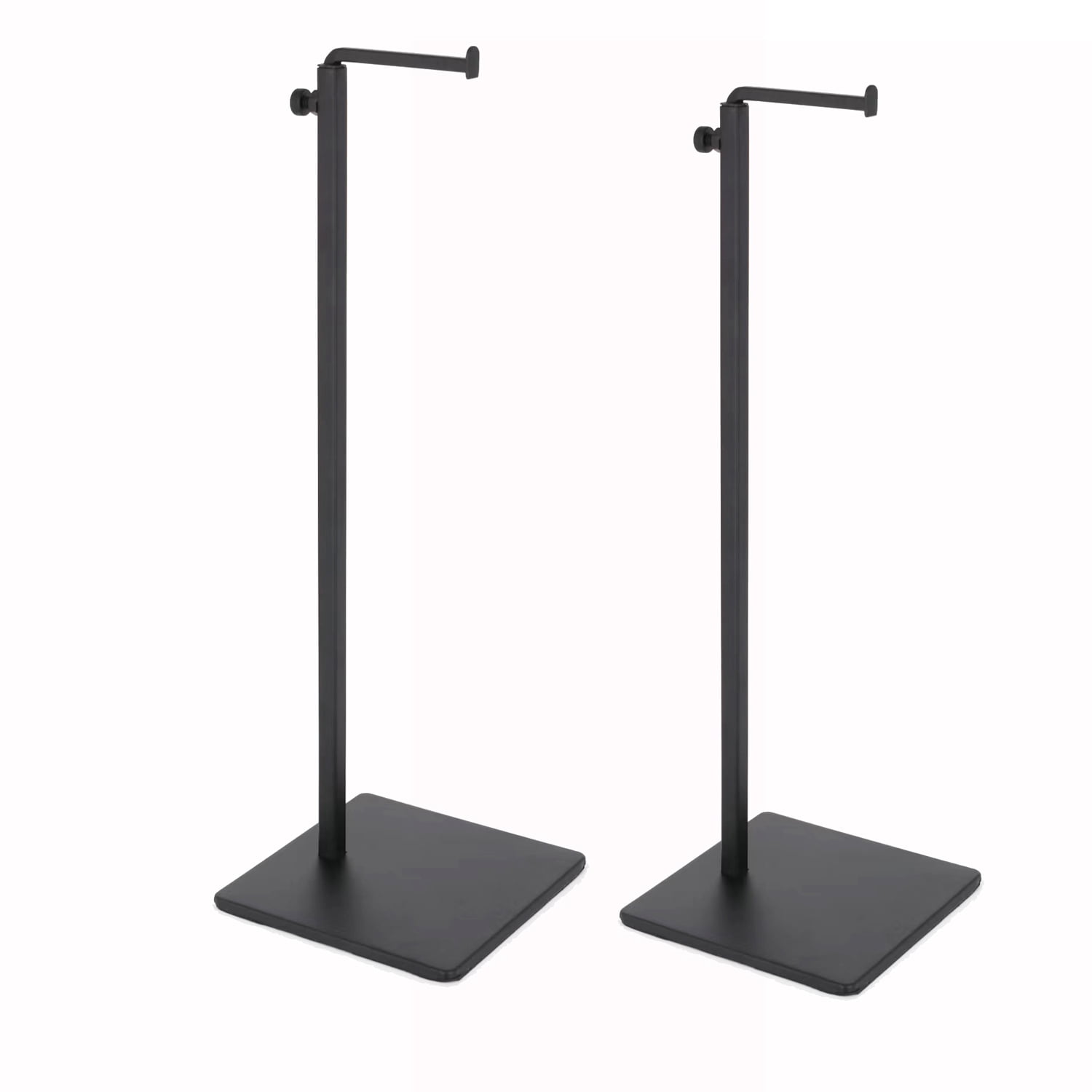 RY DISPLAY 2pack of Stainless Steel Handbag Rack Display Single Side