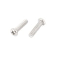 thumbnail image 2 of 60pcs Tornillos de cabeza Phillips perno M3 x 12mm 304 Acero Inoxidable Cabeza Cruz Cabeza Troncocónica, 2 of 2