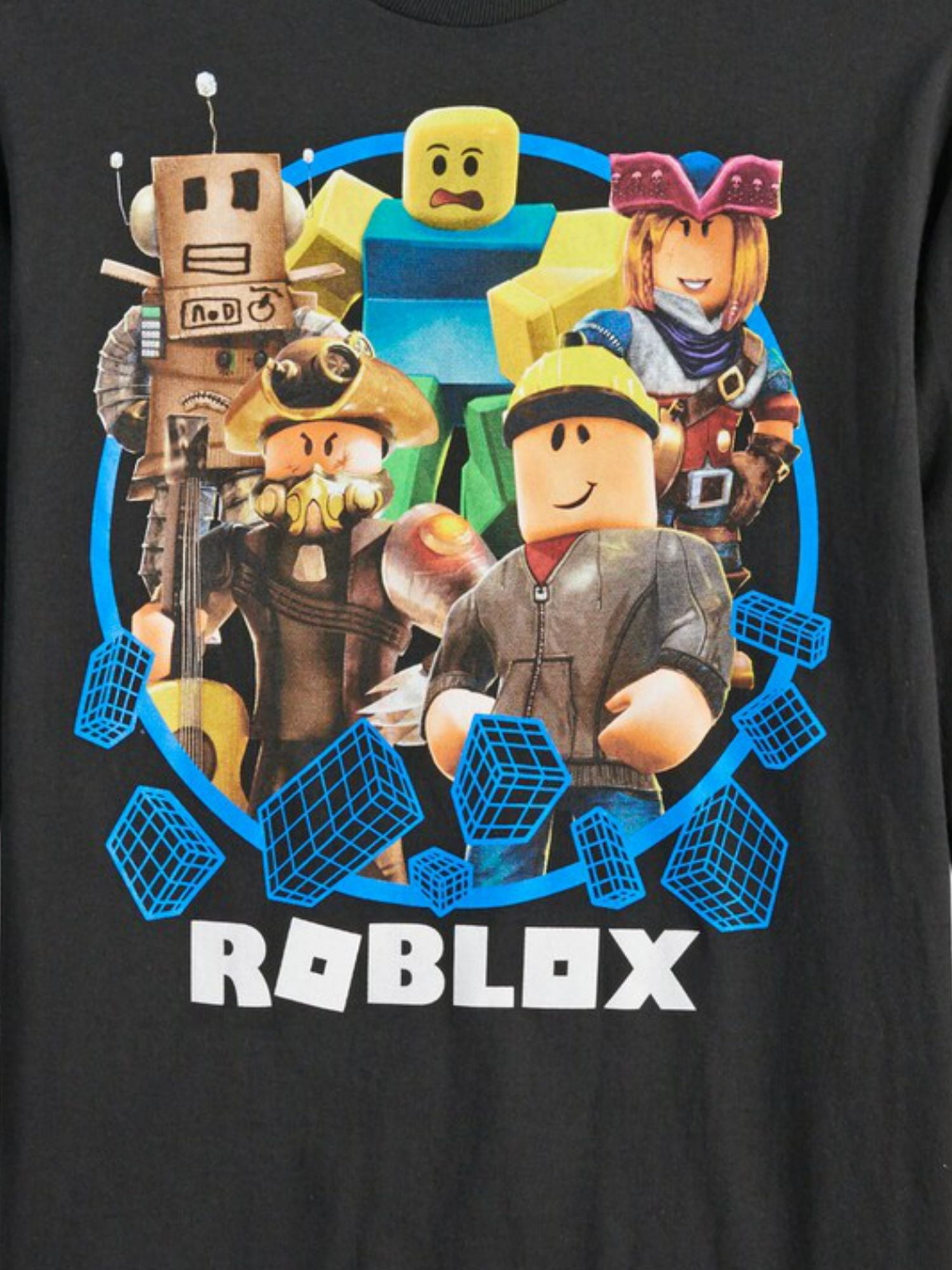 Roblox Boys Black Roblox Geometric Character Long Sleeve T Shirt Tee Walmart Com Walmart Com - solid snake roblox avatar