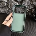 thumbnail image 3 of for iPhone 14 Pro Max Case, [Feels Good in The Hand] Scratch Resistant PU Leather Phone Cover Non-Slip Comfortable Hand Grip Slim Lightweight Phone Case for iPhone 14 Pro Max, Black, 3 of 7