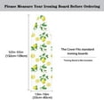 thumbnail image 5 of HELLHERO Lemons Ironing Board Cover, 15 x 54 Heavy Duty Iron Board Covers Standard Size Padding Decorative Covers for Most Iron Boards Ironing Pad Cover, 5 of 5