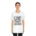 thumbnail image 4 of Live Every Moment Bella+Canva Unisex Jersey Short Sleeve Tee, 4 of 10