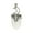 Clear Quartz, variant on Natural Amethyst Rose Quartz Stone Moon Pendant Energy Reiki Healing Amulet-Amethyst