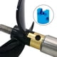 thumbnail image 5 of Eje de perro para modelo de barco, horquilla de paleta de lancha rápida RC de aleación de aluminio para propulsión de barco RC 3 mm azul, 5 of 9