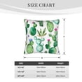 thumbnail image 4 of Bingfone Cactus Plants1 Linen Throw Pillow Covers Cushion Case Pocket Button Vintage Farmhouse Pillowcase For Sofa Couch Bed 18"X18", 4 of 9