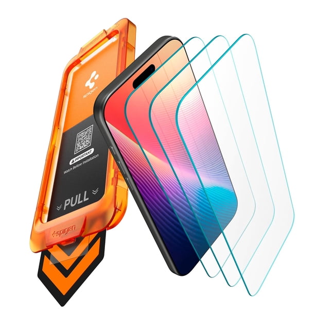 Protector de Pantalla Spigen AlignMaster S para iPhone Air Paquete de 3