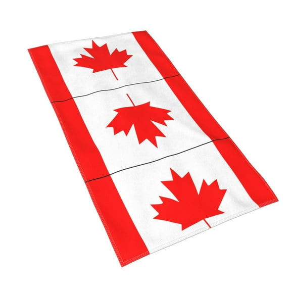 Canada Flag Hand Towel Ultra Soft Bath Towels Kitchen Dish Guest Towel For Spa Gym Home Decor 15.7"X27.5"