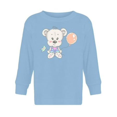 

Cute Teddy Bear With Balloon Long Sleeve Toddler -Image by Shutterstock 5 Toddler