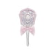 thumbnail image 1 of Espejo de mano Flower Knows Shell's Jewel vintage Princess Pink, 1 of 7
