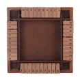 thumbnail image 2 of Board Game,4 Sided 10 Numbers Number Board Game Wooden Board Game Compact and Lightweight, 2 of 8