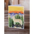 thumbnail image 2 of Caroline's Treasures Siberian Husky Greeting Cards with Envelopes, 5" x 7" (8 Count), 2 of 2