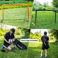 thumbnail image 3 of Ksports Soccer Goal 6ft Black/Orange Soccer Net Bundle with Carry Bag, 3 of 7