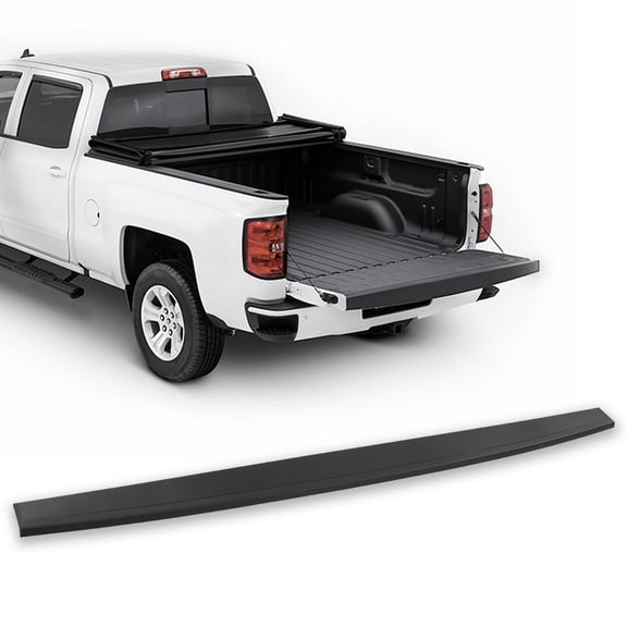 PIT66 Fit For 2014-19 Silverado Sierra Tailgate Molding Cap Top Protector Molding Trim
