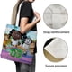 thumbnail image 3 of Dee & Friends in Oz Bolso de tela con estampado de lienzo para mujer, bolsa de compras reutilizable y estética, con cremallera interior, regalo para mujer, 35 × 40 cm., 3 of 6