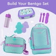 thumbnail image 6 of Bentgo Kids Prints Leak-Proof, 5-Compartment Bento-Style Kids Lunch Box - Ideal Portion Sizes for Ages 3-7, Durable, Drop-Proof, Dishwasher Safe, & Made with BPA-Free Materials (Sea Life), 6 of 8