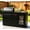 black+65" +Grill + Fridge, variant on 63" Modular Outdoor Kitchen Island Propane Gas Grill, 6 Burners, 85,000 BTU, Infrared Burner, Black Granite Countertop and Storage Cabinets