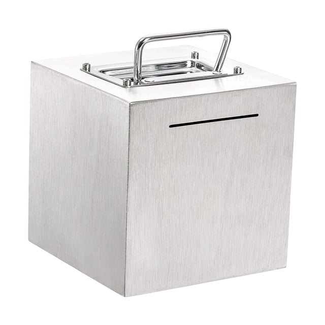 Stainless Steel Piggy Bank Storage Home Convenient Multifunctional Family Money Box Savings ,Easy to Operate