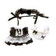 thumbnail image 4 of Conjunto de tocado y delantal para muñeco de peluche, accesorios de moda para fotos Para muñeca de 10cm, 4 of 9