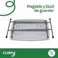 thumbnail image 4 of Combo 2 mesas de servicio 75 cm plegables Cuory blanca, 4 of 8