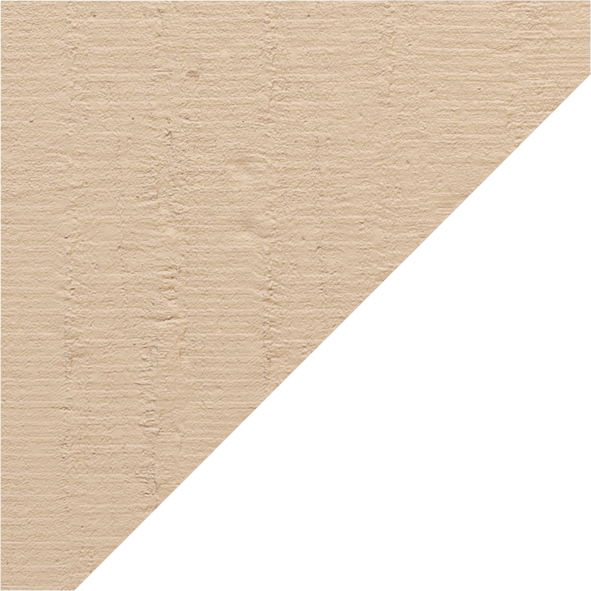 6"W x 12"D x 12"H Classic Concord Rough Cedar Woodgrain TimberThane Corbel, Primed Tan