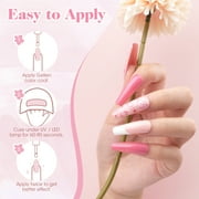 Gellen Gel Nail Polish Kit, 12 Colors Nudes Pink Browns Gel Polish Starter Kit - with 72W UV/LED Nail Lamp & Nail Base Coat & Glossy & Matte Top Coat Salon Manicure Set