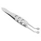 thumbnail image 3 of Pinzas para párpados para masaje de glándulas de Meibomio, punta redonda, herramienta para eliminar orzuelos, masaje de párpados para aliviar las bolsas de los ojos, herramienta de dermaplaning facial, 3 of 7