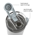 thumbnail image 4 of Bubba Water Keg, 52 Oz, Stainless Steel, Vacuum Insulated Leakproof With Side Handle, DualSip 2-Way Lid, Fresh Kicks, 4 of 10