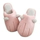 thumbnail image 2 of Pantuflas de algodón de invierno para mujer, zapatos de felpa cálidos con orejas de pata de gato para interiores, pantuflas de algodón para parejas al aire libre Wmkox8yii  hj789, 2 of 4