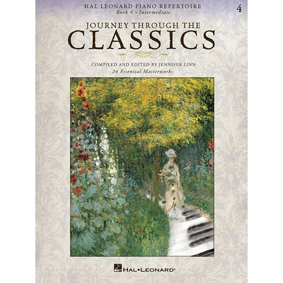 Hal Leonard Piano Repertoire Journey Through the Classics: Intermediate, Book 04, (Paperback)