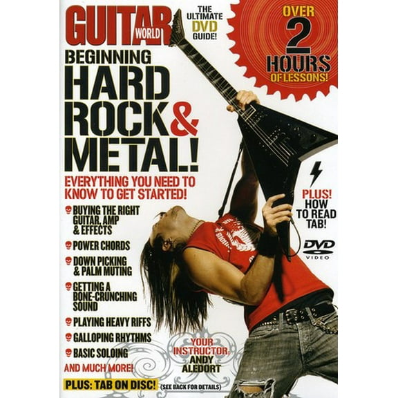 Beginning Rock Guitar and Metal Guitar (DVD), Warner Brothers Pub., Special Interests