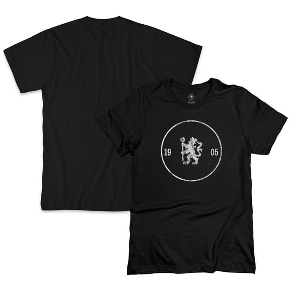Men's 1863FC Black Chelsea Heritage Circle T-Shirt