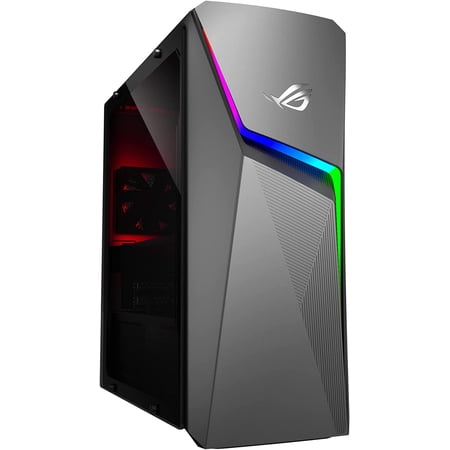 Newest Asus ROG Strix GL10 Premium Gaming Desktop | AMD Ryzen 5 3600X | 16GB RAM | 256GB SSD | NVIDIA GeForce GTX 1660TI | Gray | Windows 10 | with HDMI Cable Bundle