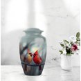 thumbnail image 6 of MUKTIVE Cardinal Urn for Women - Cremation Urns for Human Ashes Adult Female - Large Memorial Urns for Human Ashes - 10 Inch Urn for Grandma, 6 of 7