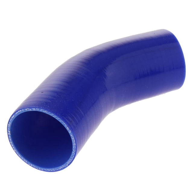 Línea de intercooler de aire de carreras de manguera de silicona de vacío azul Baoblaze Manguera de silicona para codo