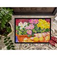 thumbnail image 3 of Carolines Treasures 6061JMAT Flower - Primroses Door Mat Indoor Rug or Outdoor Welcome Mat 24x36 Doormat 36"L x 24"W, 3 of 4