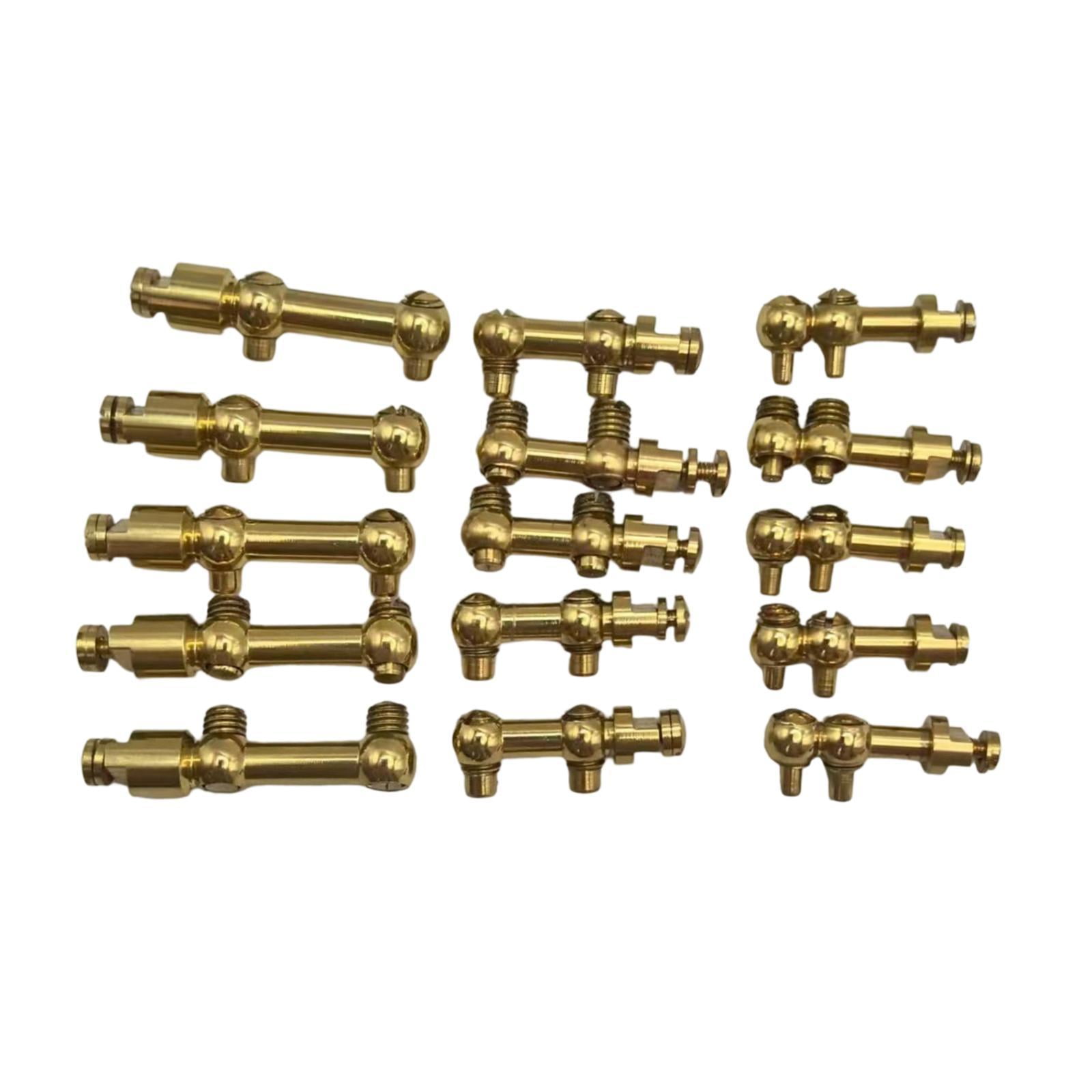 JWQFBC 15 Pieces Sax Repair Maintenance Kit Copper Musical Instrument Parts for Treble,