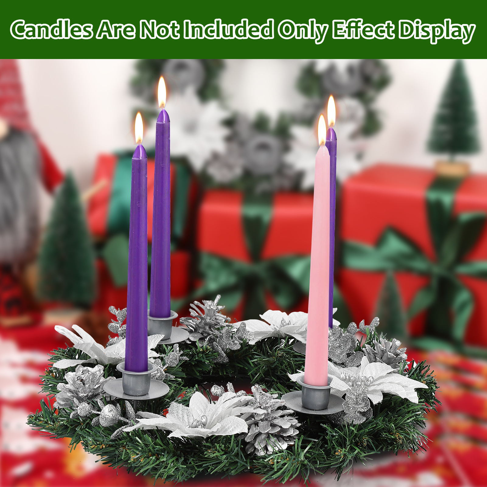 BUNDLE Advent Wreath and Soy Advent Candles – Be A Heart