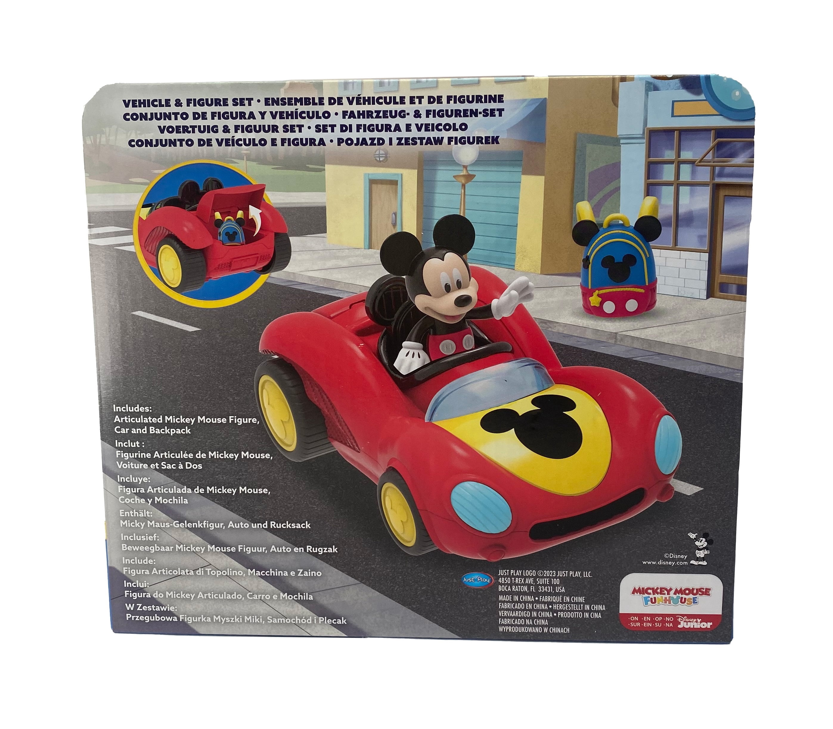 Mickey Mouse Disney Junior Funhouse Vehicle and Figure Set