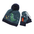 thumbnail image 2 of Sombrero unisex grueso con pompón CUTICAT de punto para invierno, 2 of 7