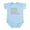 Sky Blue, variant on CafePress - Kinesiologist Body Suit - Baby Light Bodysuit, Size Newborn - 24 Months