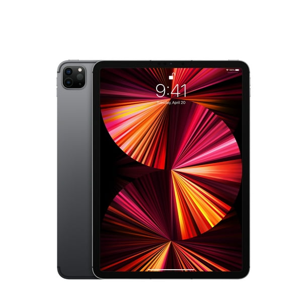 Apple 11 Pouces iPad Pro Wi-Fi + Cellulaire - 4ème Génération - Tablette - 2 TB - 11" IPS (2388 x 1668) - 3G, 4G, 5G - Espace gr