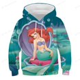thumbnail image 1 of Niñas 2022 nuevas sudaderas con capucha de princesa Jasmine ropa serie Disney dibujos animados moda primavera y otoño sudaderas de manga larga disfraces 110 zhangmengya CONDUJO, 1 of 2