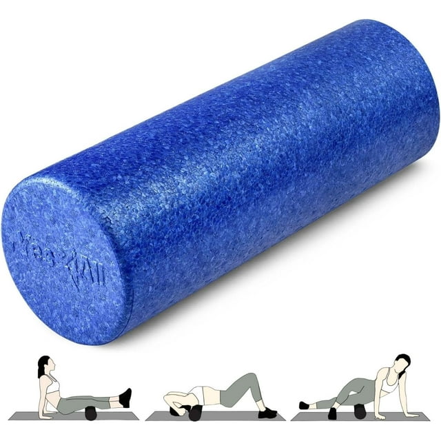 High-Density EPP Round Back Roller Foam Exercise Foam Roller for Yoga Pilates ; Stretching -