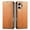 Brown, variant on Allytechgroup Wallet Case for Apple iPhone 15 Pro Max, Rugged TPU Faux Leather Flip Cover with Shock-Absorbent Protection, Card & Cash Slots, Stand Holder, Anti-Scratch Wrist Strap Design, Green