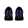 thumbnail image 4 of Mardi Gras Masquerade Beads Shoes Sneakers Black Size 10.5, 4 of 7