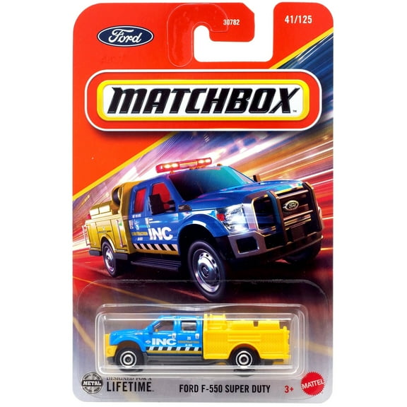 Matchbox Ford F-550 Super Duty Diecast Car