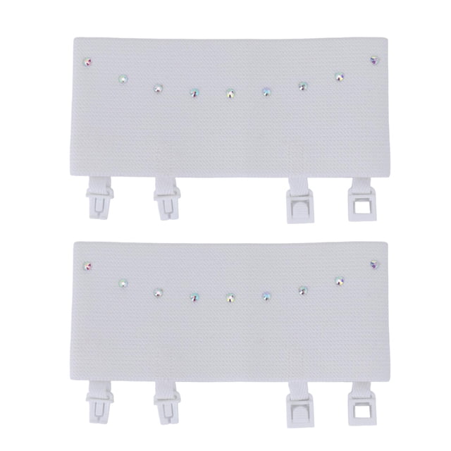 Fundas para patines de hielo Strade Fareast Limited elástica suave Blanco Talla M