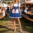 thumbnail image 4 of NordicNest Bavarian For – Elegant German Festival Dress Ensemble For Oktoberfest Celebrations Clothing plus Size, 4 of 9